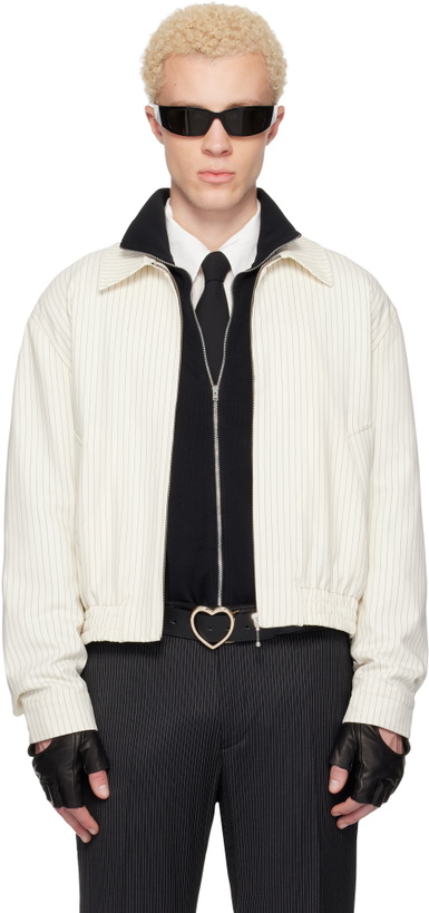 Photo: Ernest W. Baker Off-White Harrington Jacket