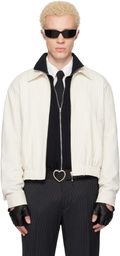 Ernest W. Baker Off-White Harrington Jacket