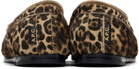 A.P.C. Black & Tan Swan Loafers
