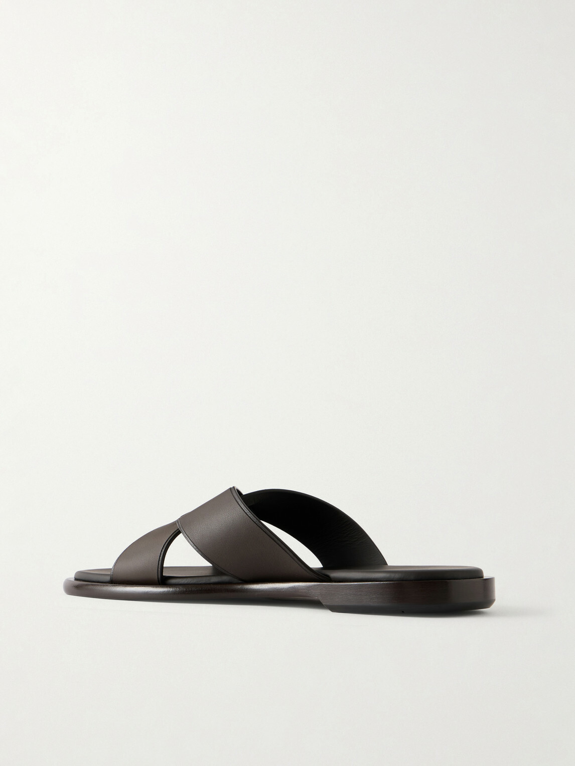 Zegna - Leather Sandals - Brown