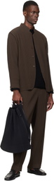 HOMME PLISSÉ ISSEY MIYAKE Black Rustic Knit Sweater