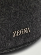 Zegna - Logo-Appliquéd Oasi Cashmere Baseball Cap - Gray