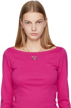 Marc Jacobs 'The Button' Charm Necklace