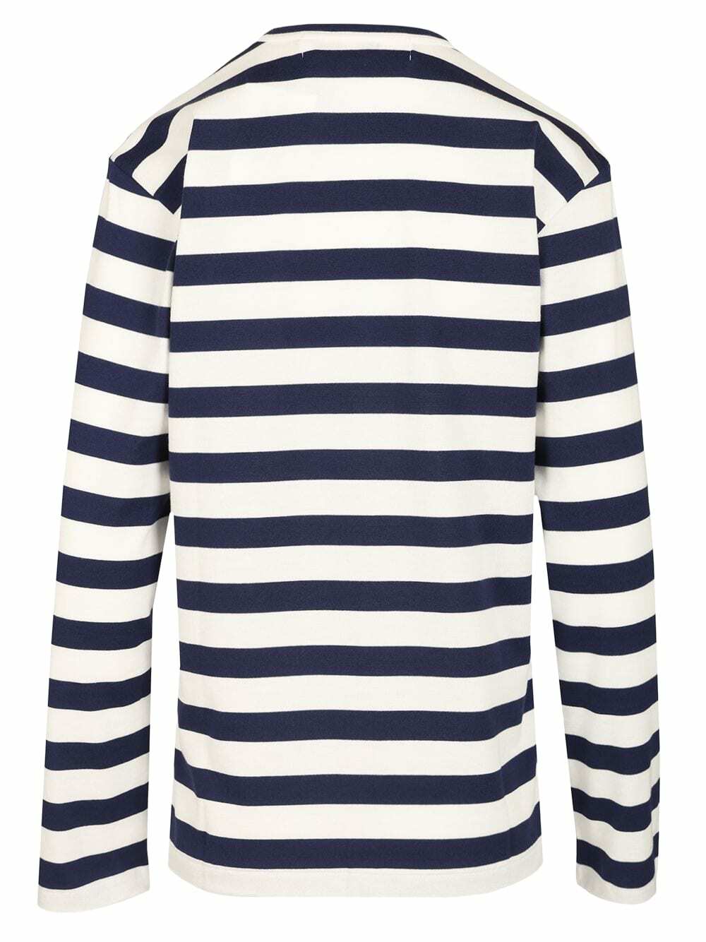 Comme des Garçons Play Striped Cotton Sweater