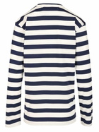 Comme des Garçons Play Striped Cotton Sweater