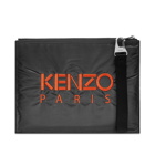 Kenzo Nylon Tiger Embroidered Pouch