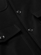 TOM FORD - Slim-Fit Cotton-Moleskine Coat - Black