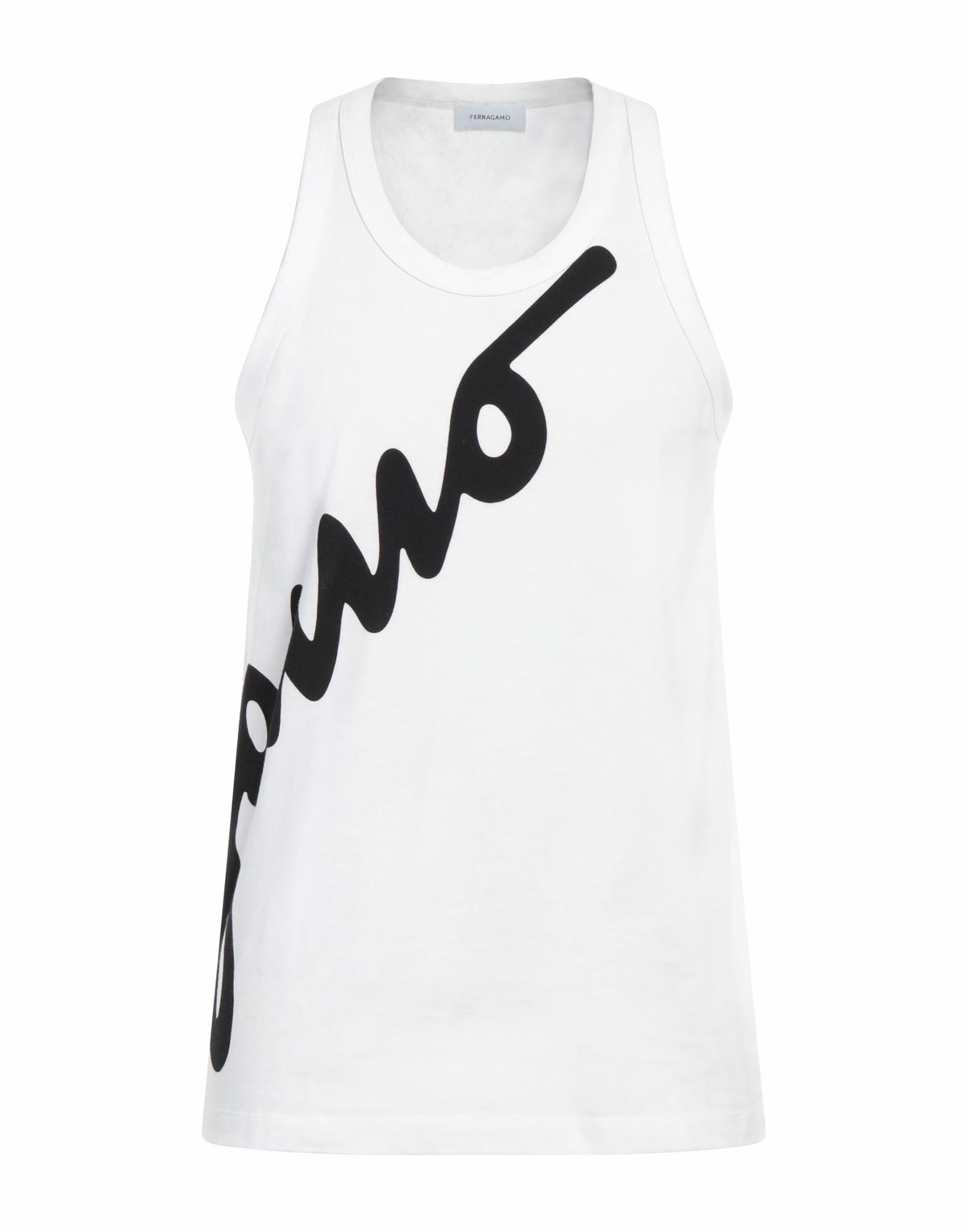 Ferragamo Mens Tank top in White