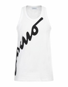 Ferragamo Mens Tank top in White