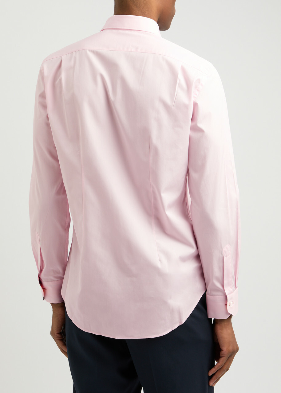 Paul Smith Cotton-poplin Shirt Light Pink