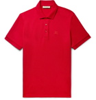 Burberry - Slim-Fit Cotton-Piqué Polo Shirt - Men - Red