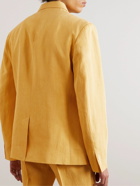 Jacquemus - Linen-Blend Blazer - Yellow