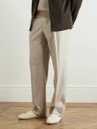 Loro Piana - Anton Walk Leather Loafers - Neutrals