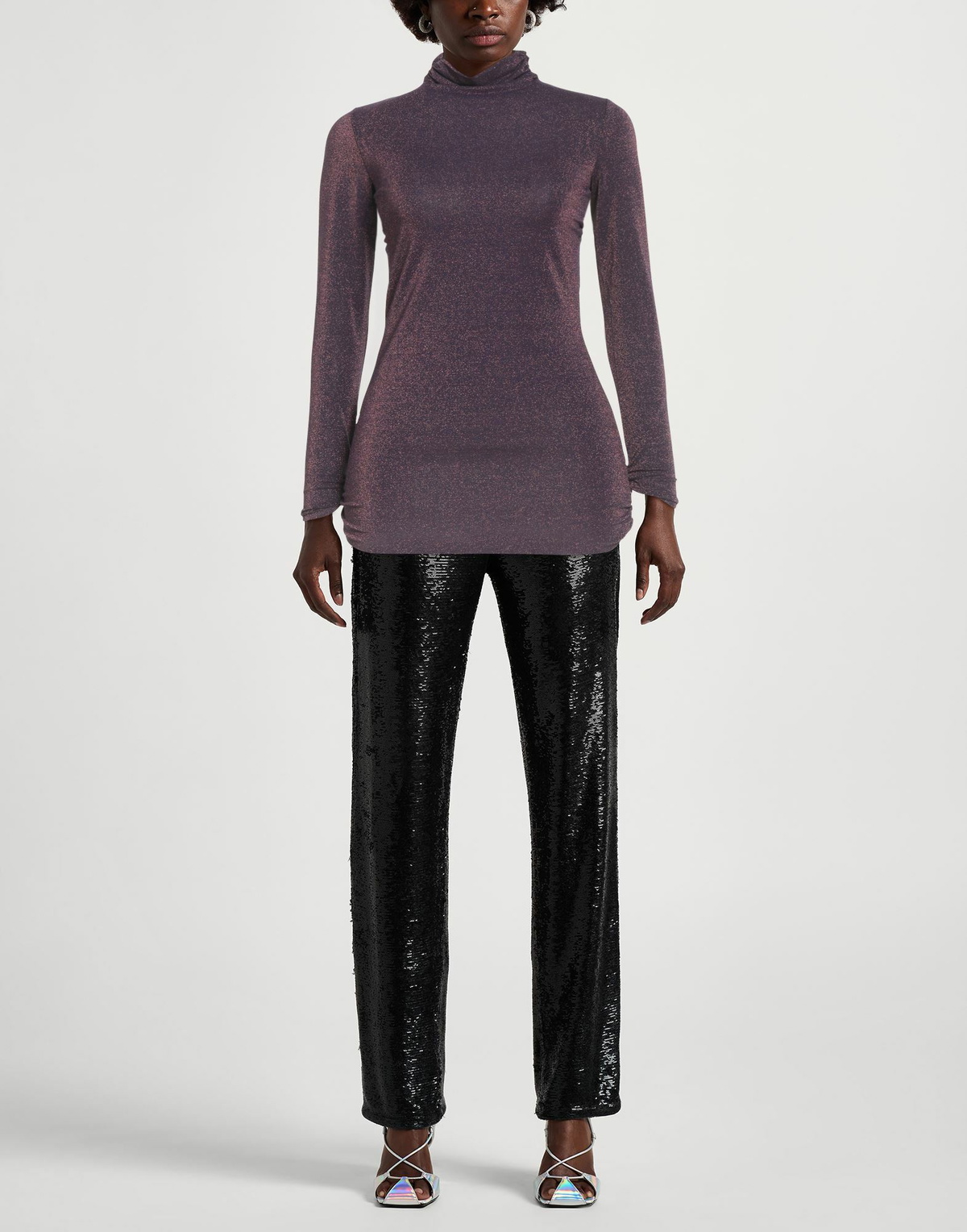 Chiara Boni La Petite Robe Womens Top Dark in Purple