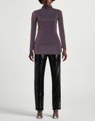 Chiara Boni La Petite Robe Womens Top Dark in Purple