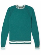 Loro Piana - Wallace Striped Cashmere Sweater - Blue