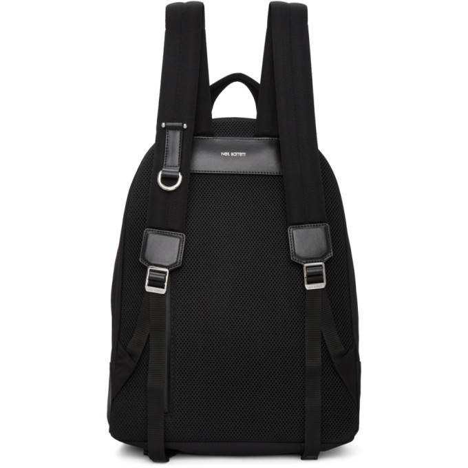 Neil Barrett Black Lightning Bolt Backpack Neil Barrett