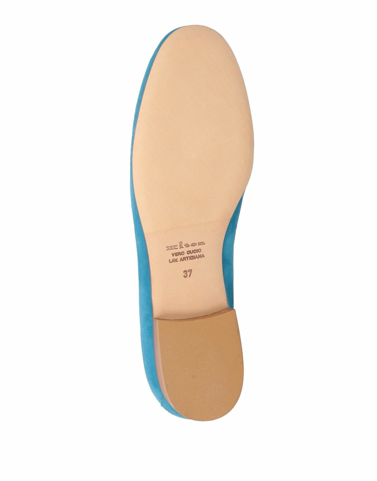 Kiton Womens Loafers Azure
