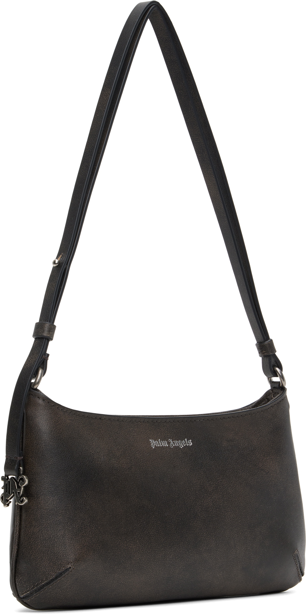 Palm Angels Brown Vintage Leather Giorgina Bag