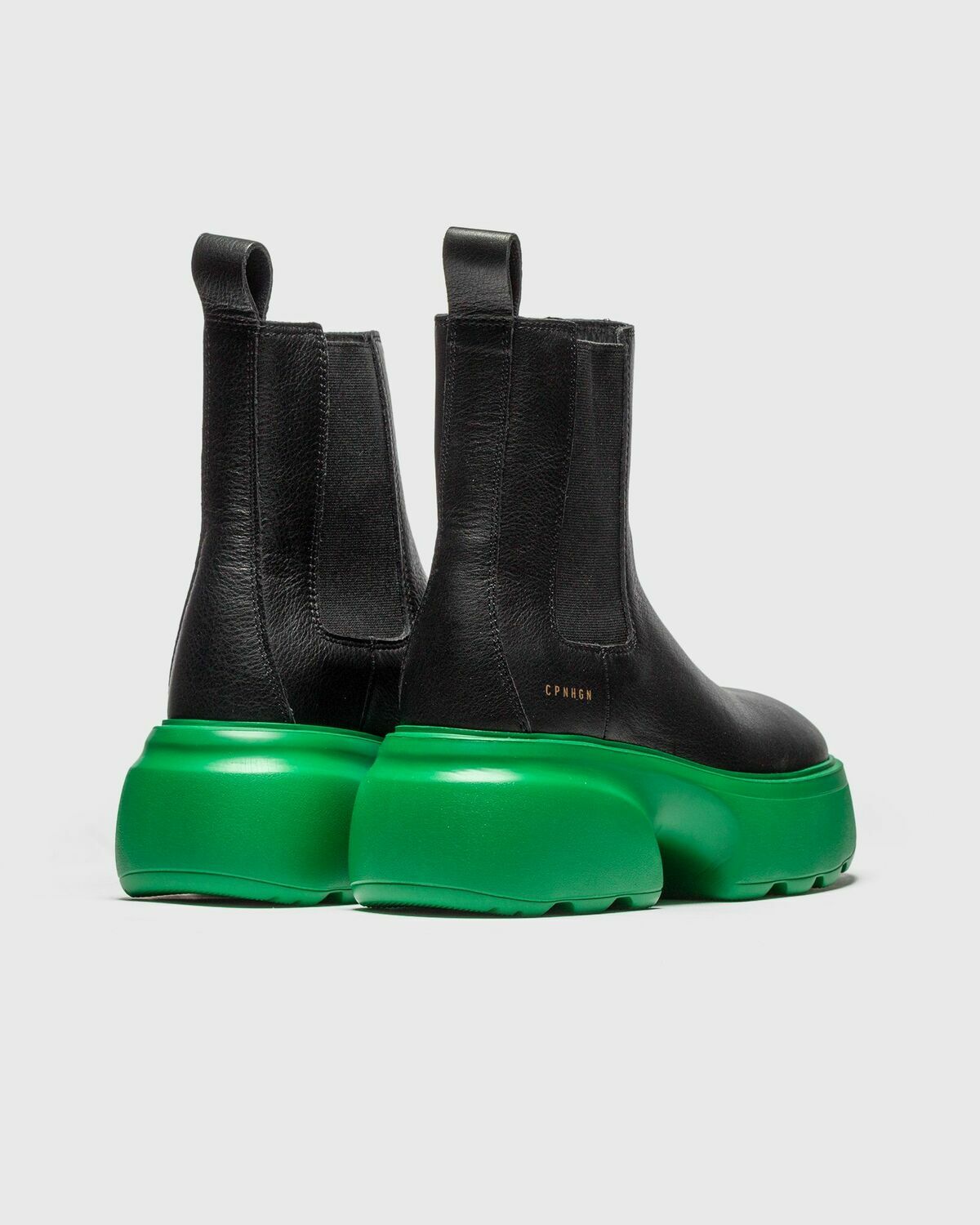 Copenhagen Studios  Vitello Black/Green Boots