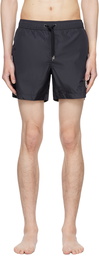 Moncler Navy Patch Swim Shorts