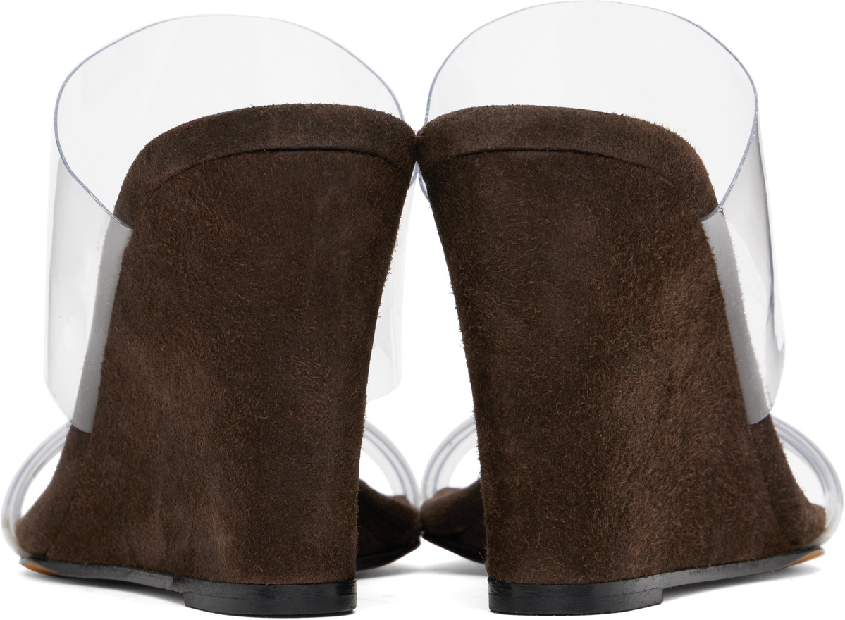 Maryam Nassir Zadeh Brown Olympia Wedge Heeled Sandals