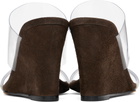 Maryam Nassir Zadeh Brown Olympia Wedge Heeled Sandals