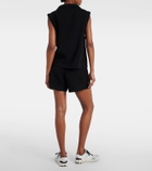 Varley Magnolia half-zip jersey tank top