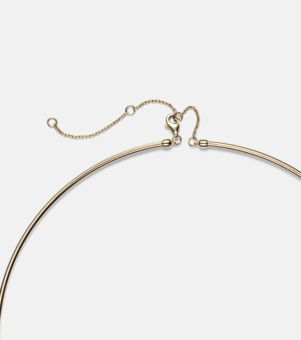 Yvonne Léon 9kt gold choker with diamonds
