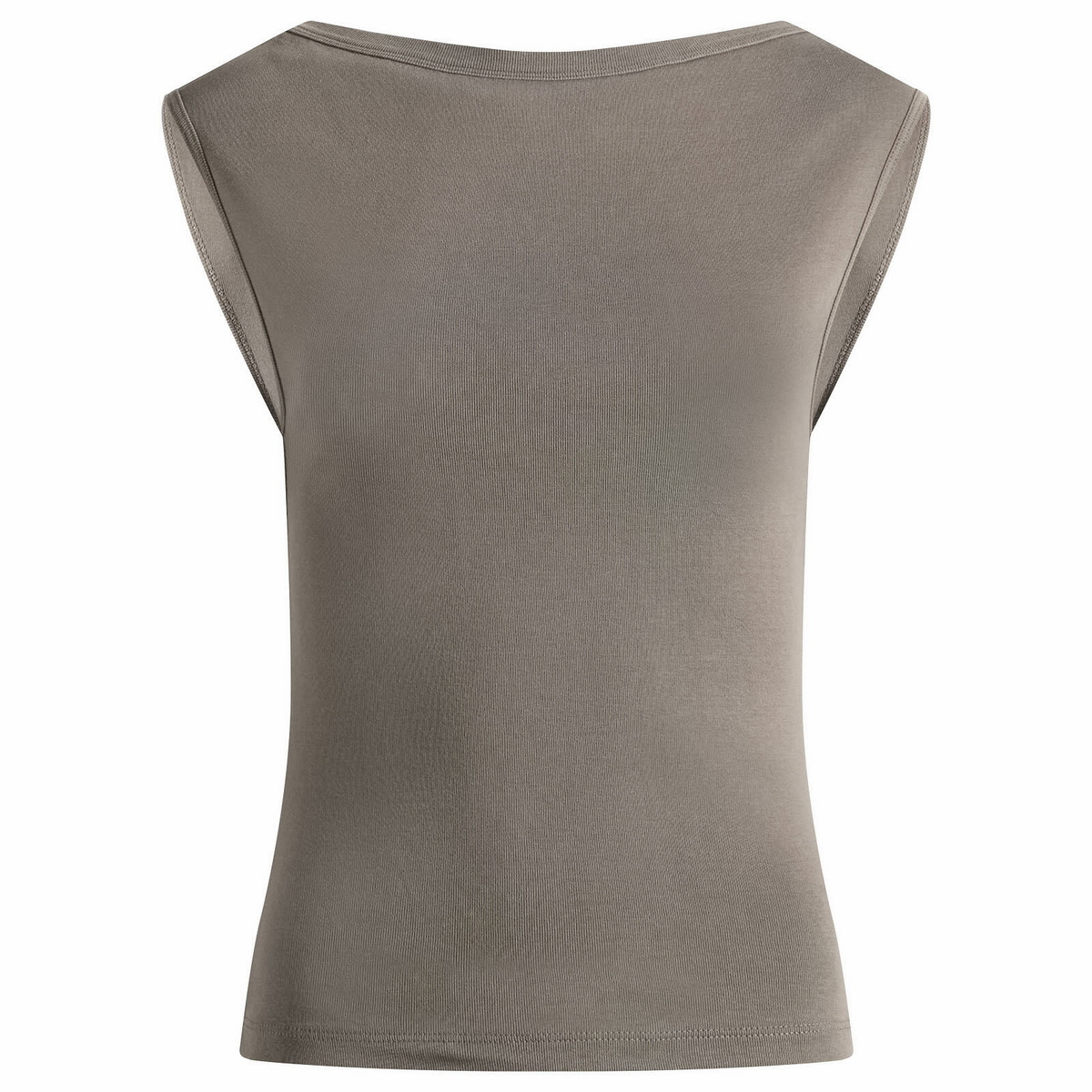 ST. Agni Women's Organic Cotton Ballerina Top in Clay