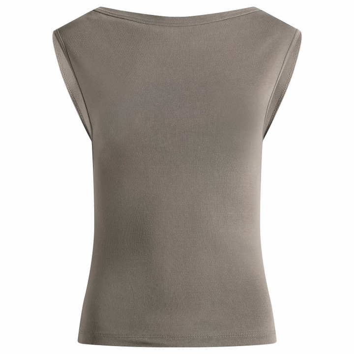 Photo: ST. Agni Women's Organic Cotton Ballerina Top in Clay