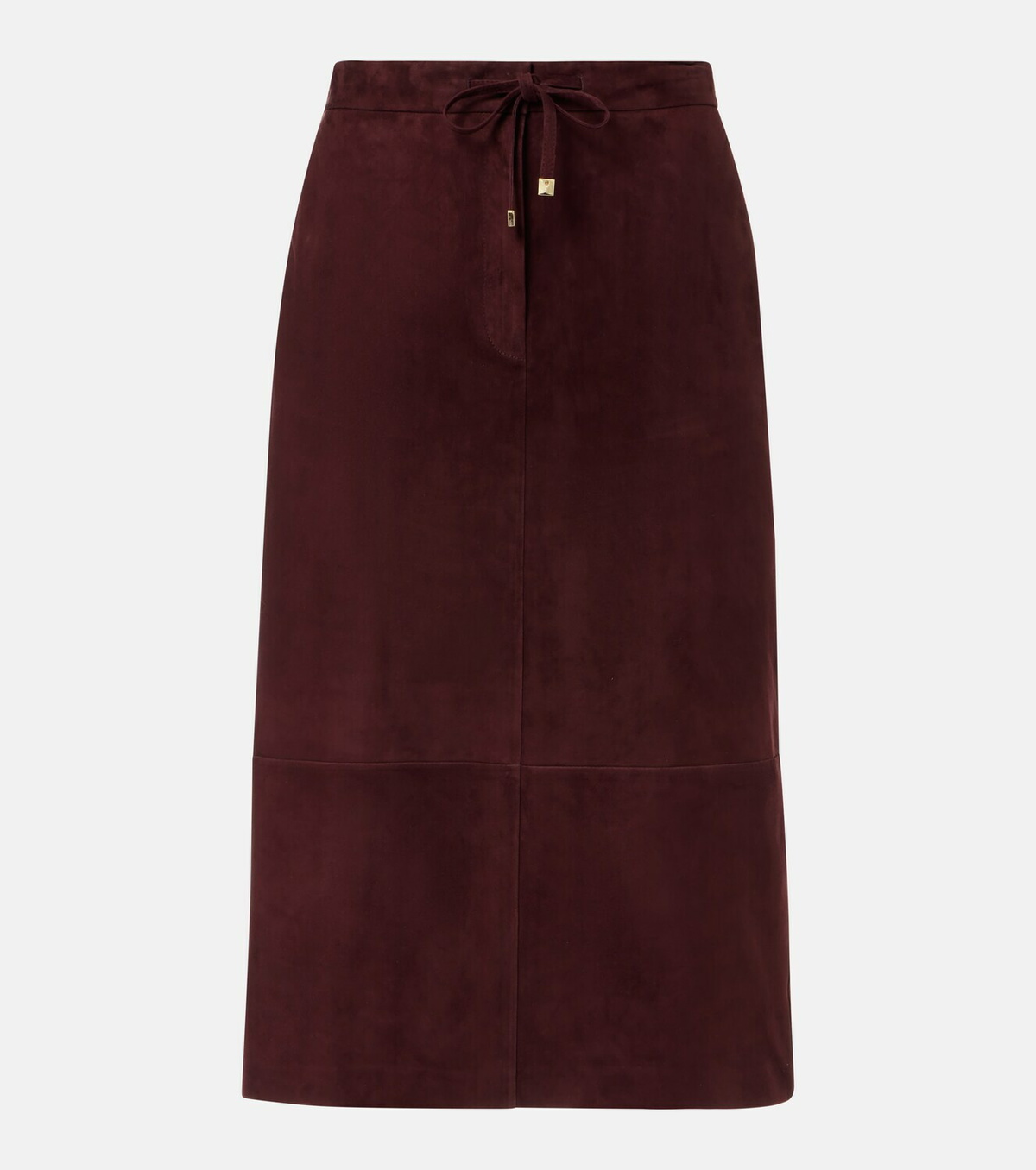 'S Max Mara Suede midi skirt