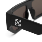 Off-White Sunglasses Men's Off-White Vancouver Sunglasses in Black/Dark Grey 