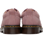 Dr. Martens Pink Lowell Nubuck Moc Toe Derbys