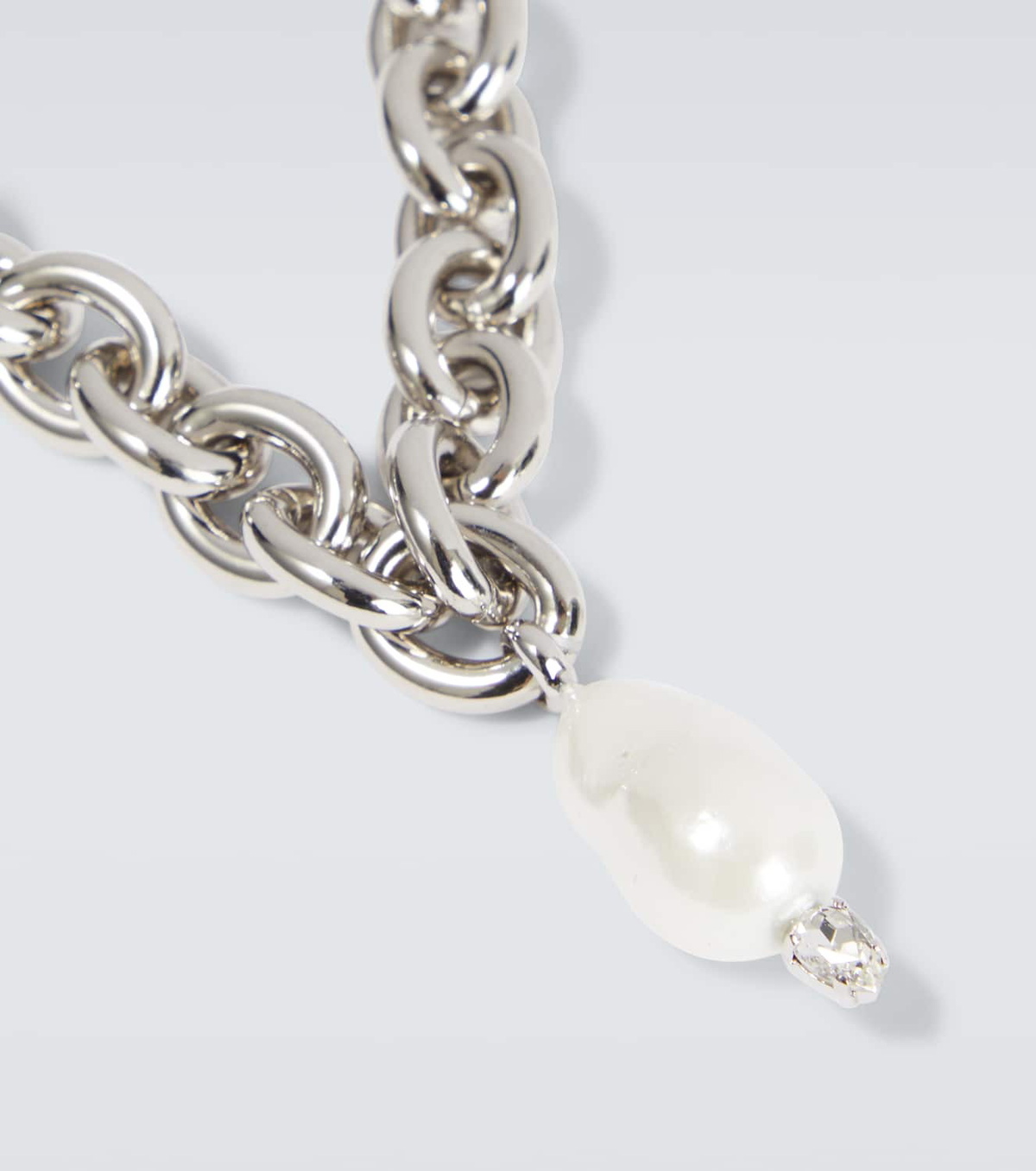 Simone Rocha Embellished chain necklace