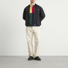 Drake's Men's Twill Fatigue Trousers in Ecru