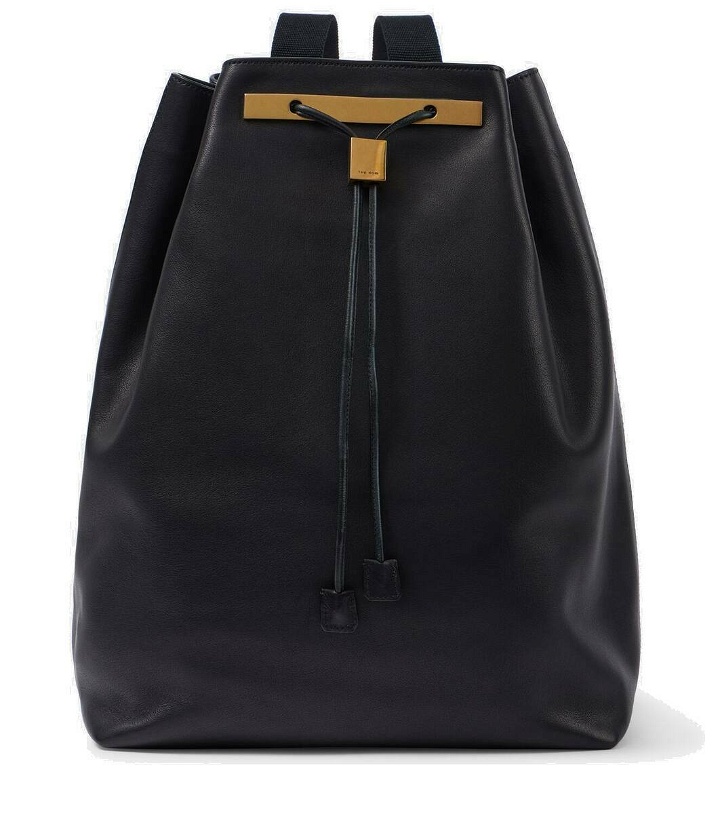 Photo: The Row Backpack 11 leather backpack