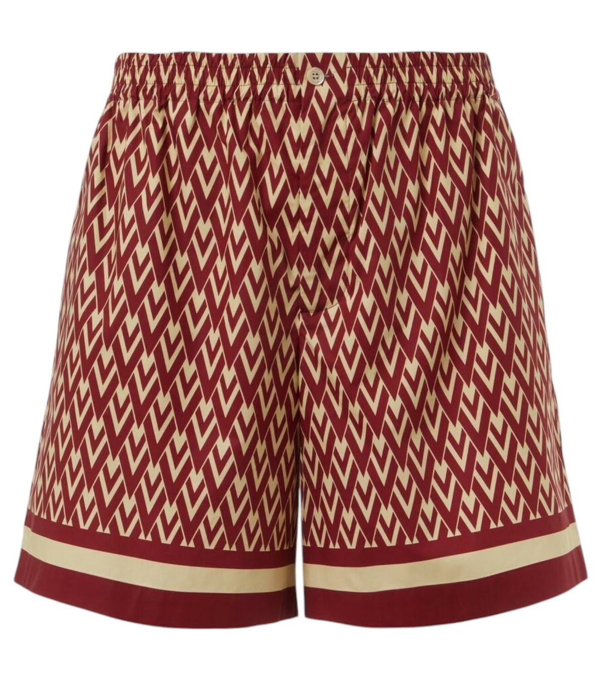 VIP【送料関税込】VALENTINO TOUTE LA V LINEN SHORTS Valentino Linen Bermuda Shorts | Harrods UK