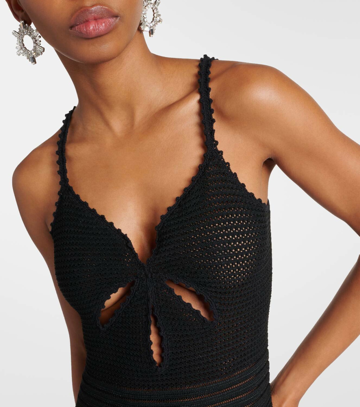 【送料&関税込】self-portrait Crochet Midi Dress Self-Portrait Crochet midi dress Self-Portrait