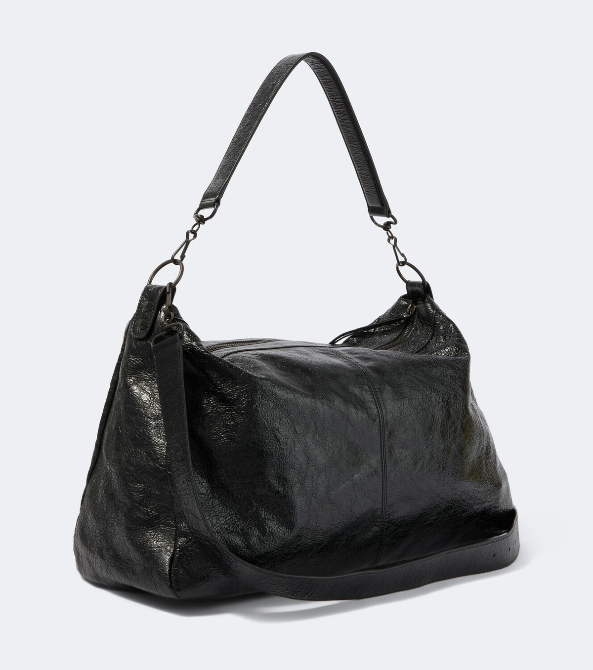 Balenciaga Le City Moto leather shoulder bag