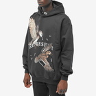 Represent Men's Birds Of Prey Hoodie in Off Black