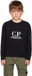 C.P. Company Kids Kids Black Basic Sweater