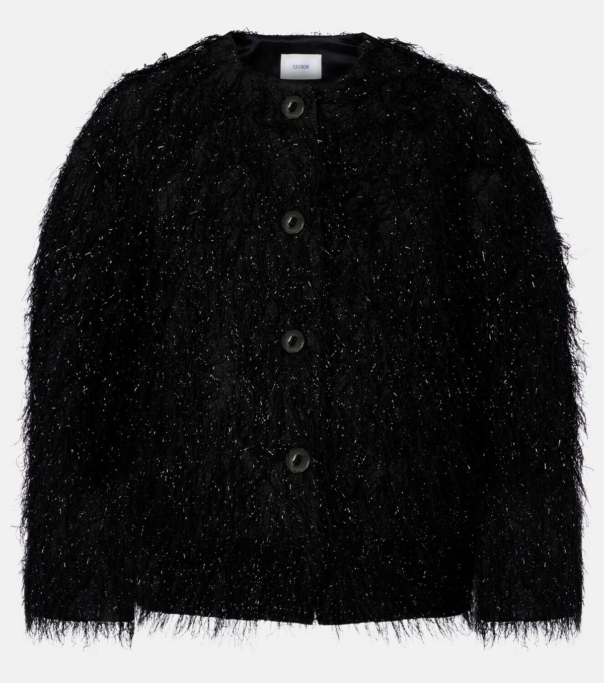 Erdem Lurex® fil coupé jacket