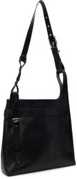 NULLUS Black Calf Crown Bag