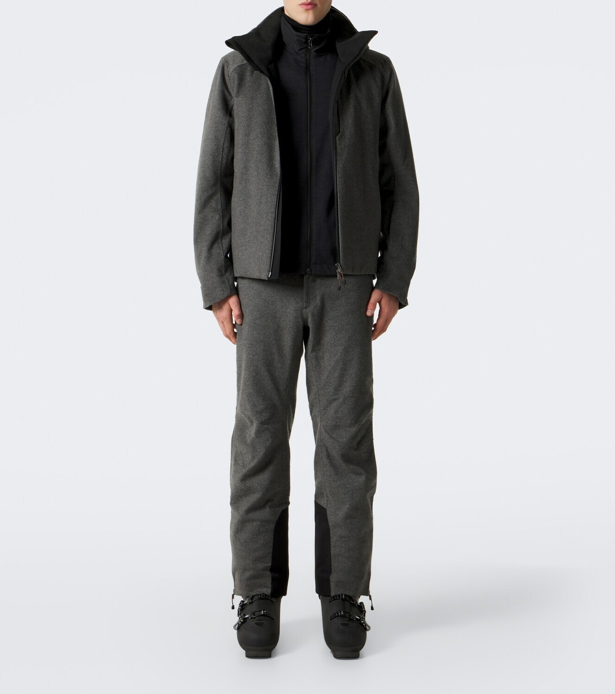 Sease Explorer wool-blend jersey ski sweatshirt
