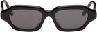 LOEWE Black Slim Logo Sunglasses