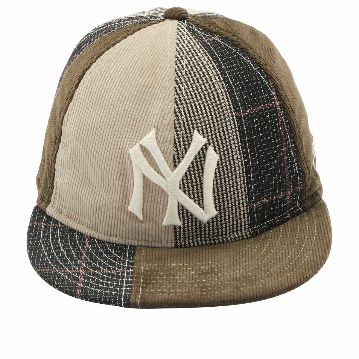 New Era New York Yankees Patchwork 9Fifty Cap in Brown