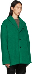 OVERCOAT Green Cardigan Overcoat