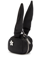 Simone Rocha Hare Embellished Satin bag Charm - Black - One Size