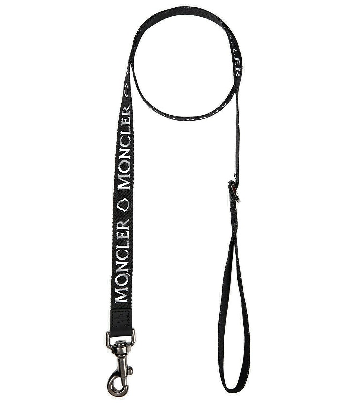 Photo: Moncler Genius x Poldo Dog Couture logo dog leash
